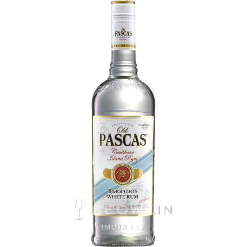 Old Pascas Barbados White Rum 1,0 l