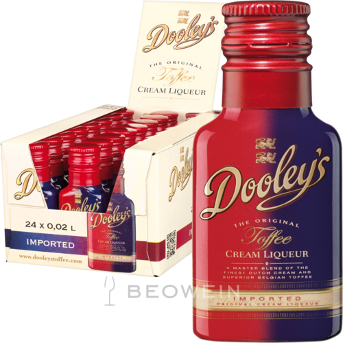 Dooley's Toffee Cream Liqueur Miniatur 24x0,02 l