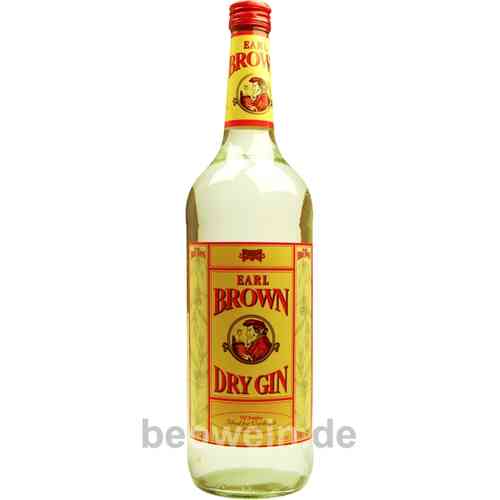 Earl Brown Dry Gin 1,0 l