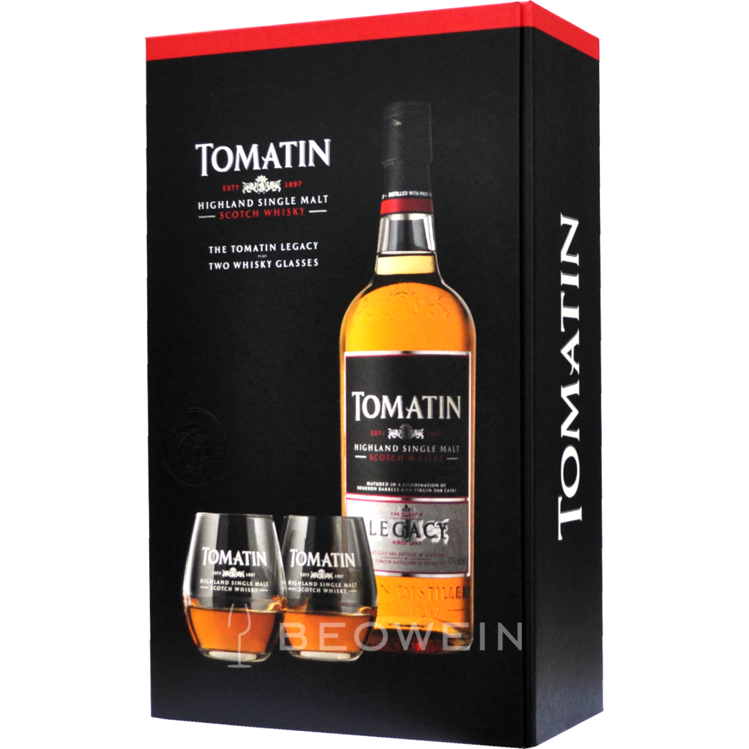 Tomatin Legacy Gift Box 0,7 l beowein mail order