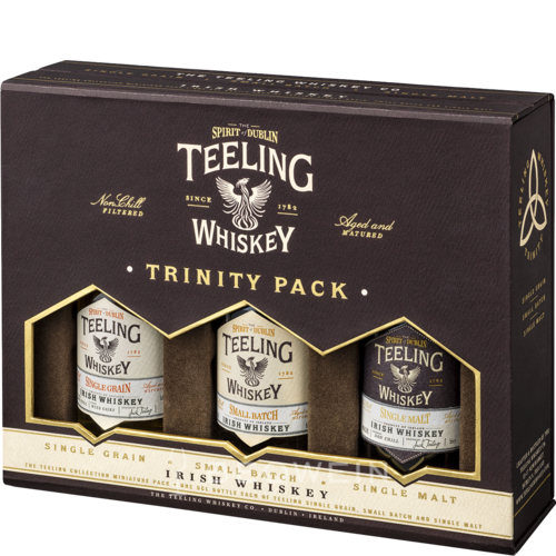 Teeling Trinity Pack Whiskey Probier-Set 3 x 0,05 l