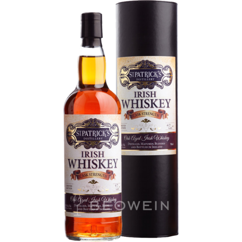 St. Patrick’s Cask Strength Irish Whiskey 0,7 l
