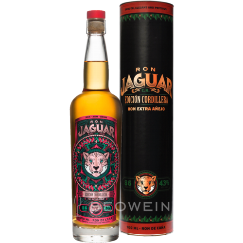 Ron Jaguar Edición Cordillera 43% 0,7 l