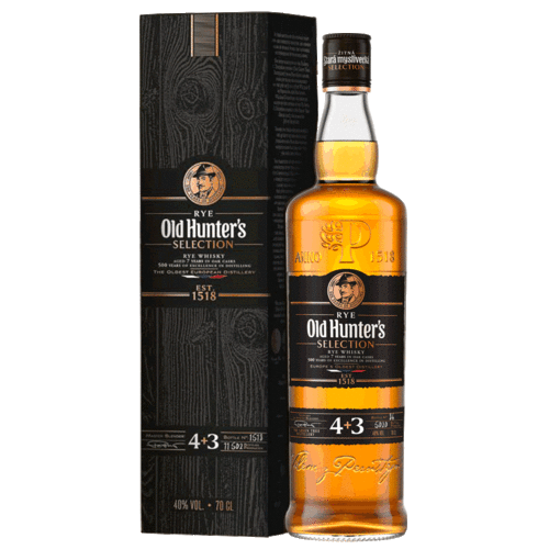 Old Hunter’s Selection Rye Whisky 7 Jahre 0,7 l