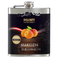 Dolomiti Marillen Schnaps im Flachmann 2020