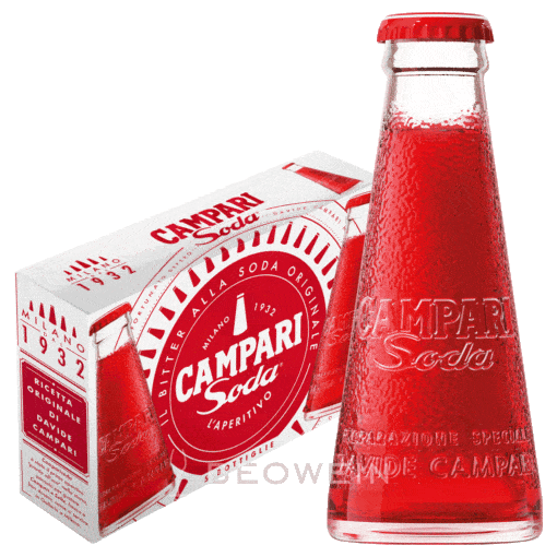 Campari Soda Flasche / Packung